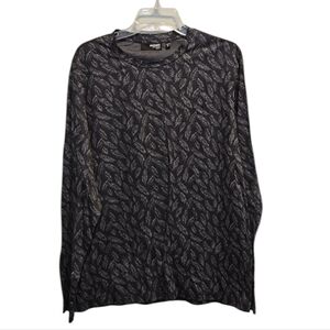 Murano Mens Liquid Luxury Slim fit Long sleeves top sz XL